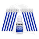 CARUBA CLEANING SWAB KIT  for APS-C (10 swabs16mm +30ml CCD)