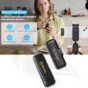 BOYA BY-WM3T2-D1 Digital True-Wireless Microphone System for iOS Mobile Devices (2.4 GHz)