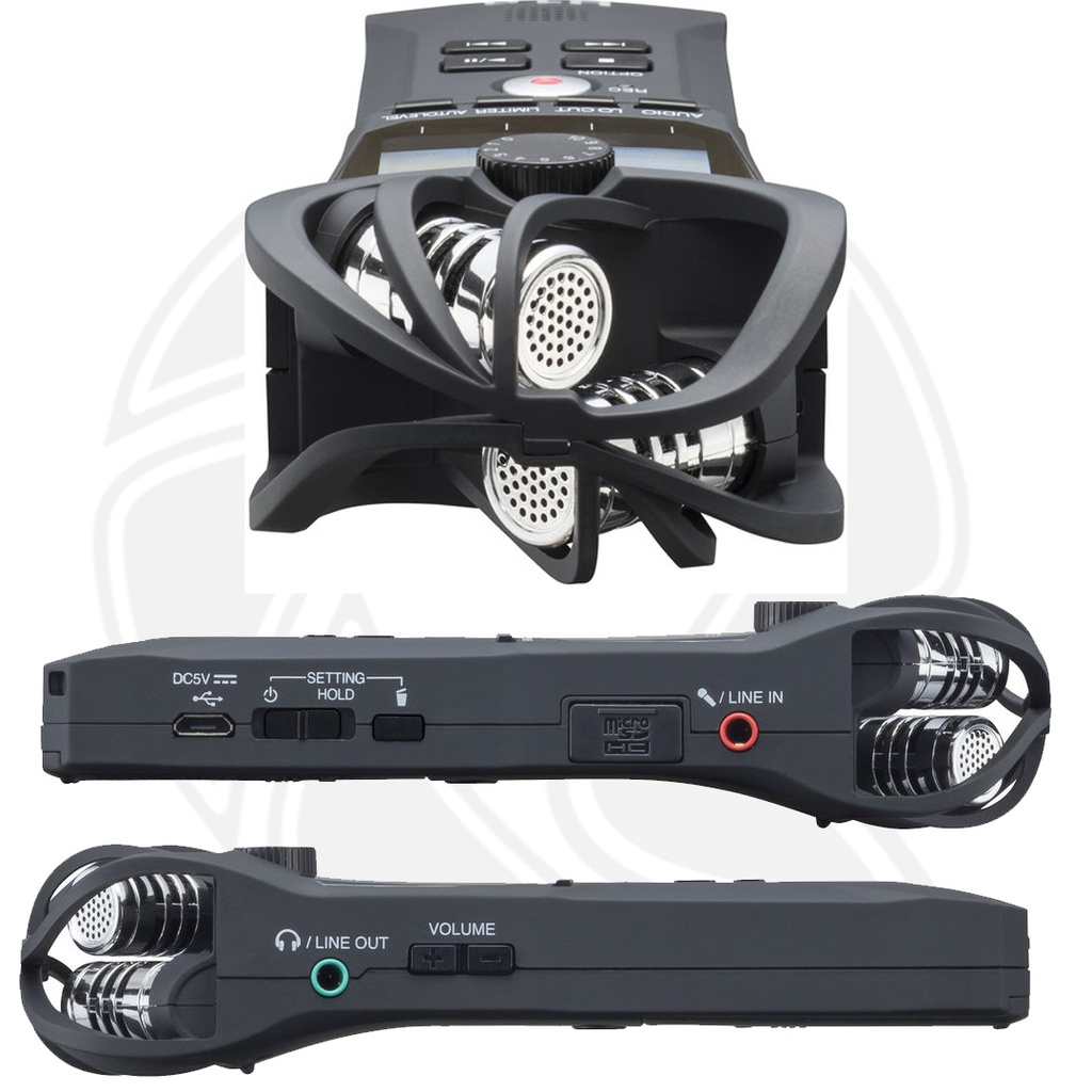 ZOOM H1n Handy Recorder with Onboard X/Y Microphone (Black)