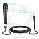 BOYA-BY-BM57 Cardioid Dynamic Vocal Microphone 6.35mm TRS to XLR Microphone
