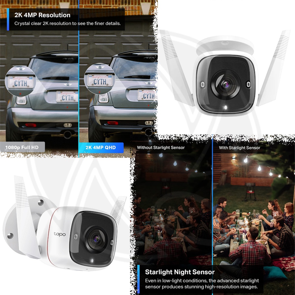 TP-LINK tapo Outdoor Security Wi-Fi camera/ tapo C320WS