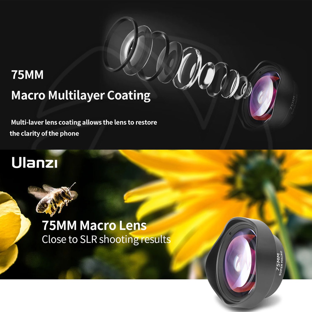 ULANZI 75mm Macro Lens