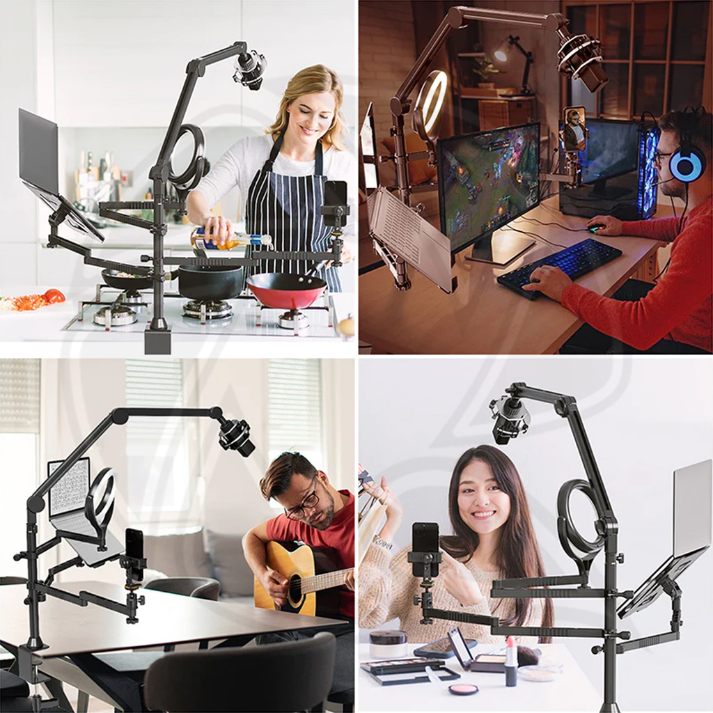 ULANZI LS21 Vijim Multi Arm Desk Mount Stand