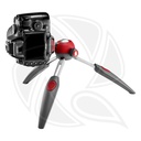 MANFROTTO MTPIXIEVO-RD  2-Section Mini Tripod, red, light and compact