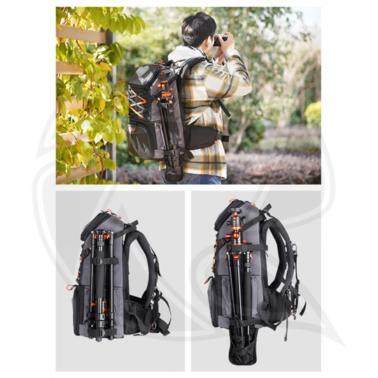 KF13. 107 Waterproof Backpack, Large Size for DSLR Cameras