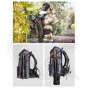 KF13. 107 Waterproof Backpack, Large Size for DSLR Cameras