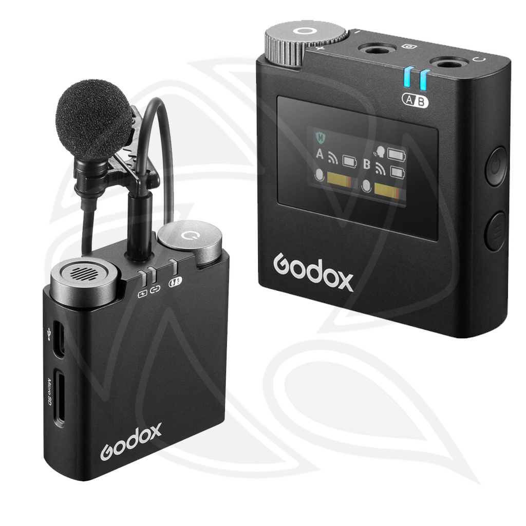 GODOX Virso M1 Wireless Microphone System for Cameras and Smartphones (2.4 GHz)