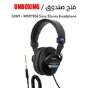 SONY - MDR7506 Sony Stereo Headphone