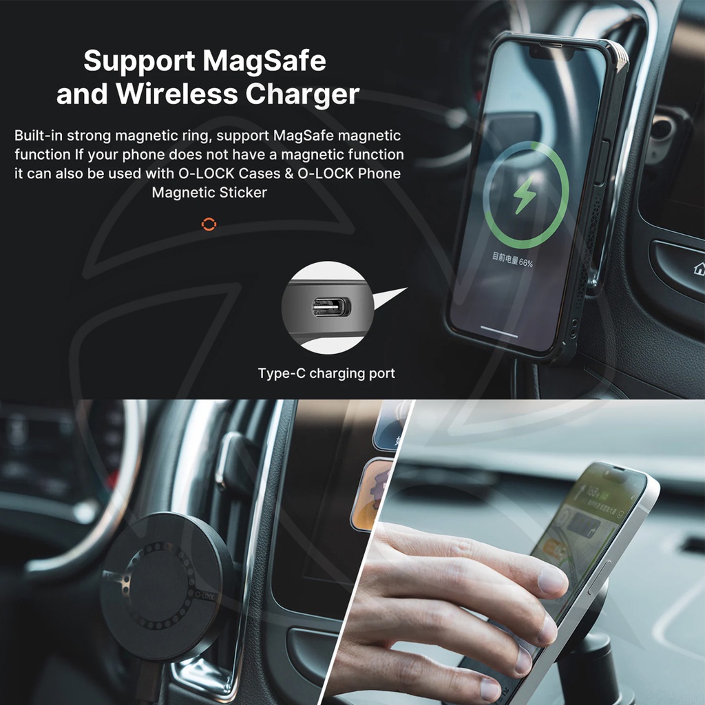 ULANZI  O-LOCK011  Car Wireless Charger (3101)