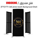 FTY-360 photo booth Background Shell