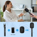 BOYA BY-XM6 HM Handheld Wireless Microphone Holder (Neck mic. Wireless)