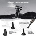 ULANZI  Powerful Electric Air Duster Black Kit (BS380FB)