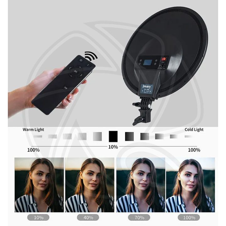 JMARY- FM-15RS 15inch (38cm)  Bi-color (40w)Panel Video Light