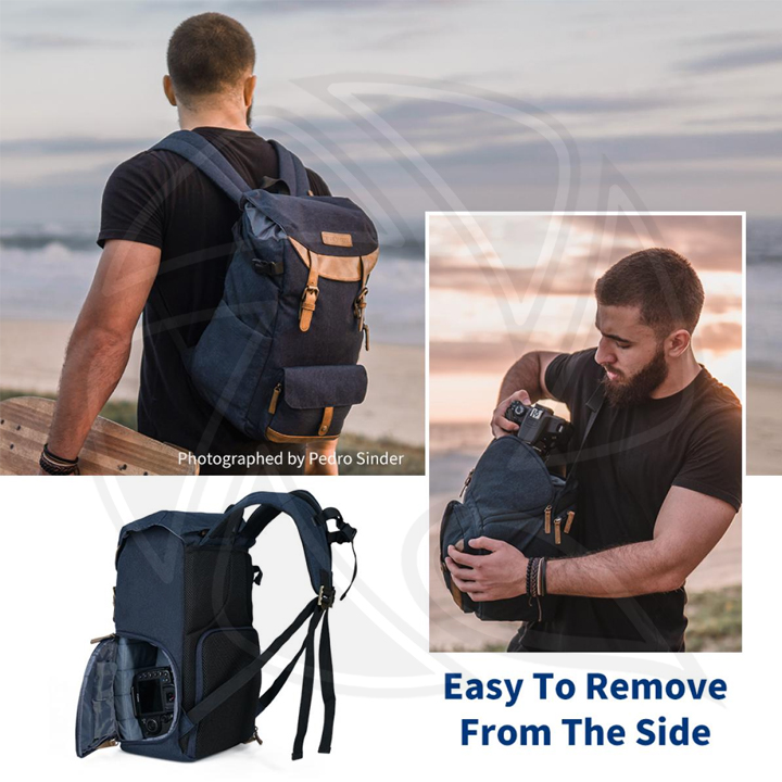 KF13.066V10 Multifunctional Camera Backpack,DSLR/SLR Photography Backpack Fits 15.6 inch Laptop