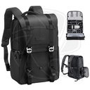 KF13.087AV6 Beta Backpack 20L Camera Backpack, Lightweight  with Rain Cover for 15.6 Inch Laptop, DSLR Cameras( All Black )