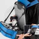 KF13.087AV7 Beta Backpack 20L Camera Backpack, Lightweight  with Rain Cover for 15.6 Inch Laptop, DSLR Cameras (Blue + Black)