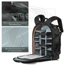 KF13.119 Multifunctional Large DSLR Camera Backpack 25L for Outdoor Travel Photography