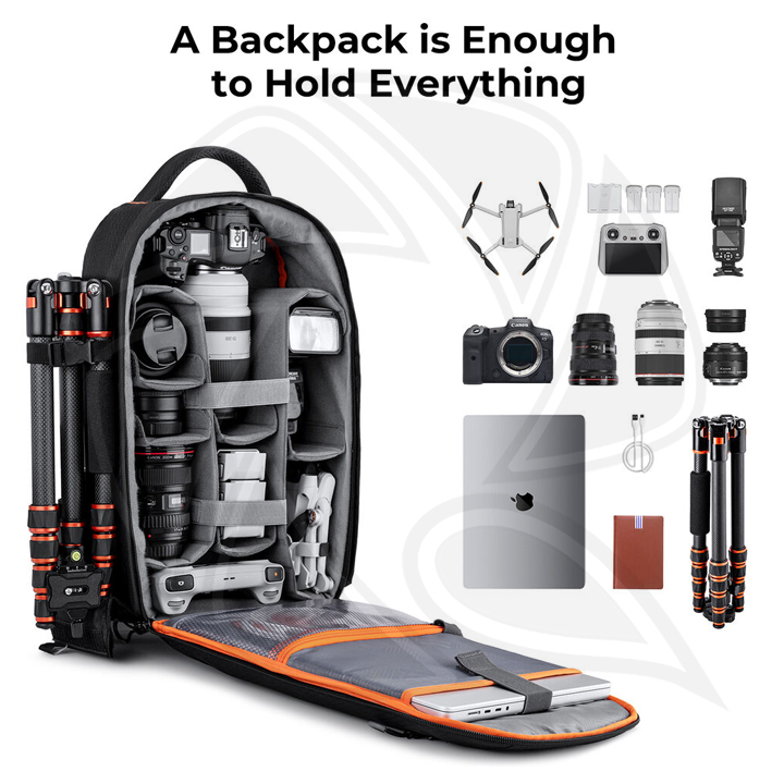 KF13.140 Concept18L Softshell Lightweight Beta Camera Backpack