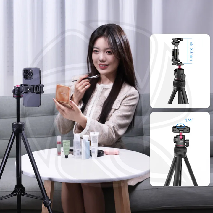 ULANZI TT51 Aluminium Alloy Portable Tripod T089GBB1