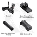 DJI RS4 /3-Axis Motorized Gimbal Stabilizer