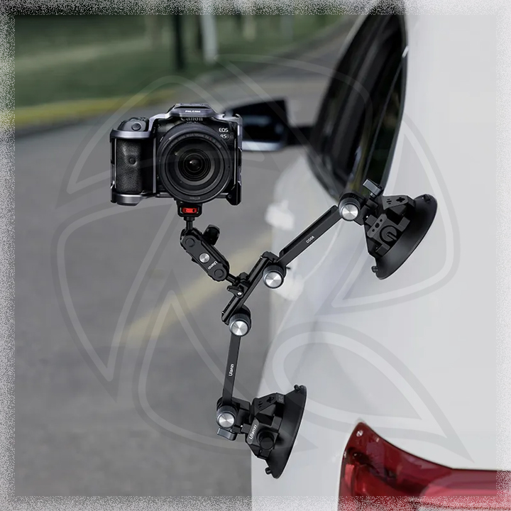 ULANZI  EXTERNAL ARM  FOR SUCTION CUP MOUNT WITH Extended Vacuum Suction Cup 4.5 inch (11.43cm)