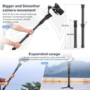 ULANZI TB20 Claw Quick Release Extension Monopod Pole For DJI RS 3/RS 3 Pro/RS 3 Mini/RS 2 (T074GBB1)