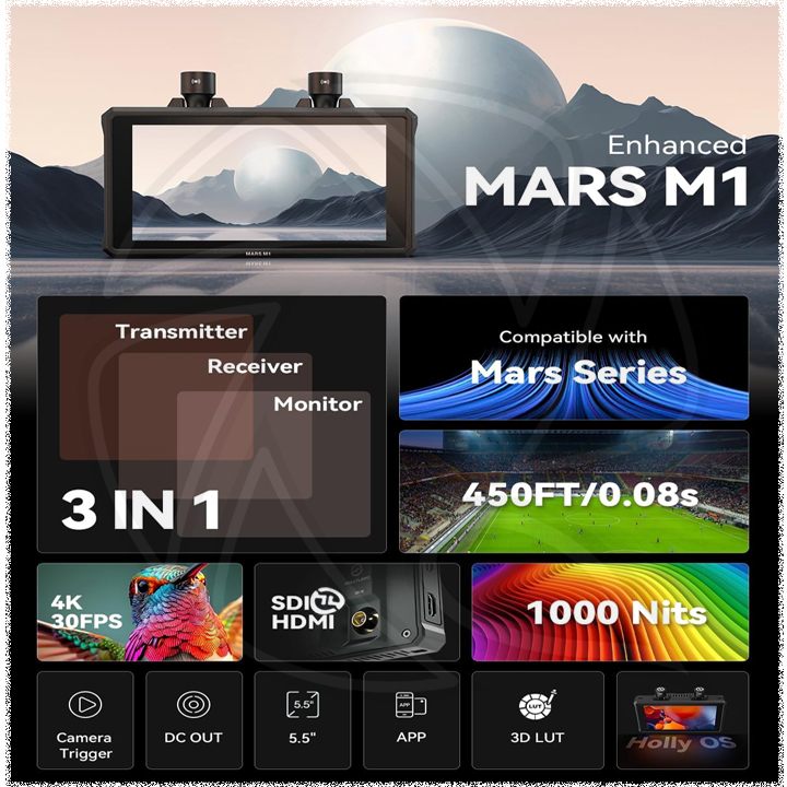 HOLLYLAND HL-Mars M1 Enhanced+Mars 4K Kit