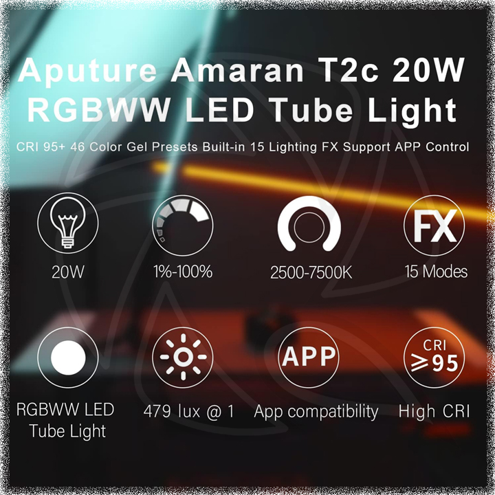 APUTUER amaran T2c 2ft (60cm) LED Tube Light/APM0241A11