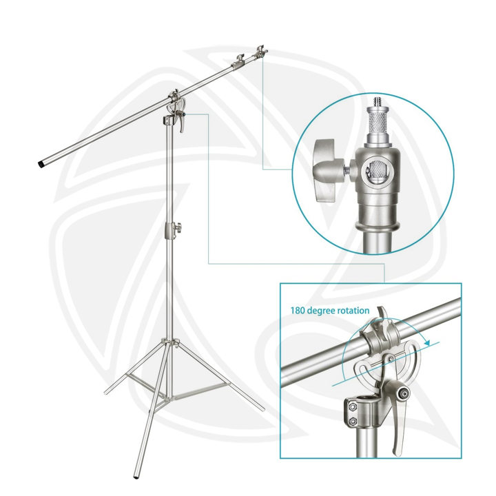 C STAND 2 in 1 WITH ARM KIT SLIVER