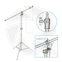 C STAND 2 in 1 WITH ARM KIT SLIVER