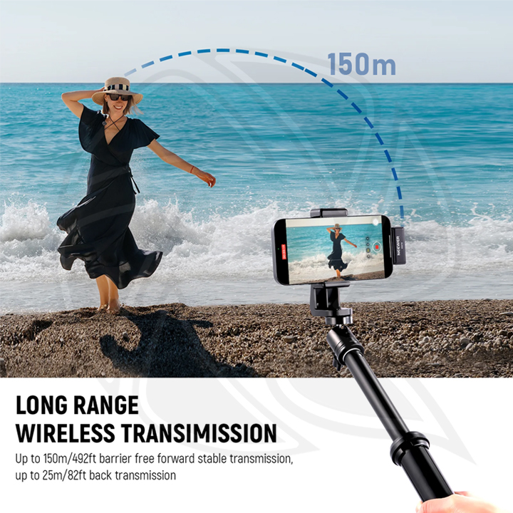 NEEWER KM18 WIRLESS BUTTON LAVALIER MICROPHONE TYPE-C KIT (21000075)