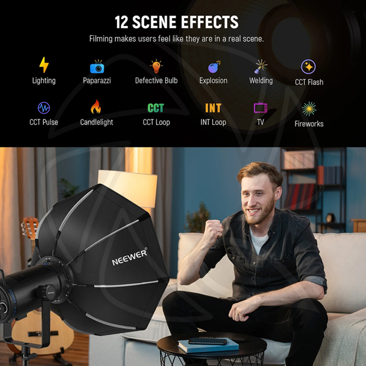 NEEWER UPDATED CB200B BI-COLOR LED VIDEO LIGHT  (10102031)