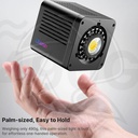 QPS-L024 40W RGB Portable LED Video Light with Stand &amp; Mini Ball Head