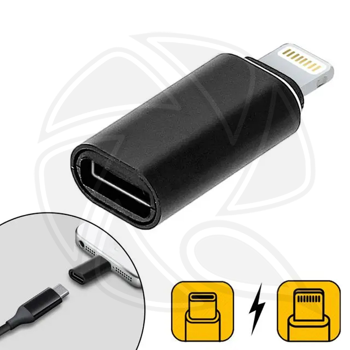 LUUCCO Type C-L USB Type C Female to Lightning Male OTG Adapter