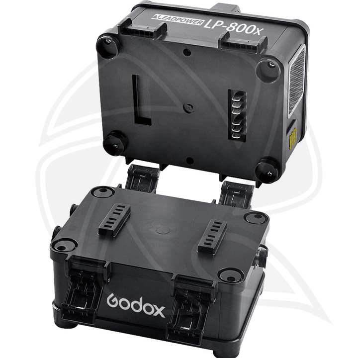 QPS-GODOX QS600II-D 3KIT 3-Light Studio Flash Kit with LP800X Power Inverter