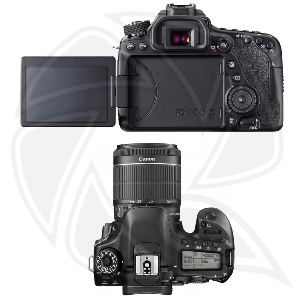 Canon EOS 80D DSLR Camera with 18-55mm Lens