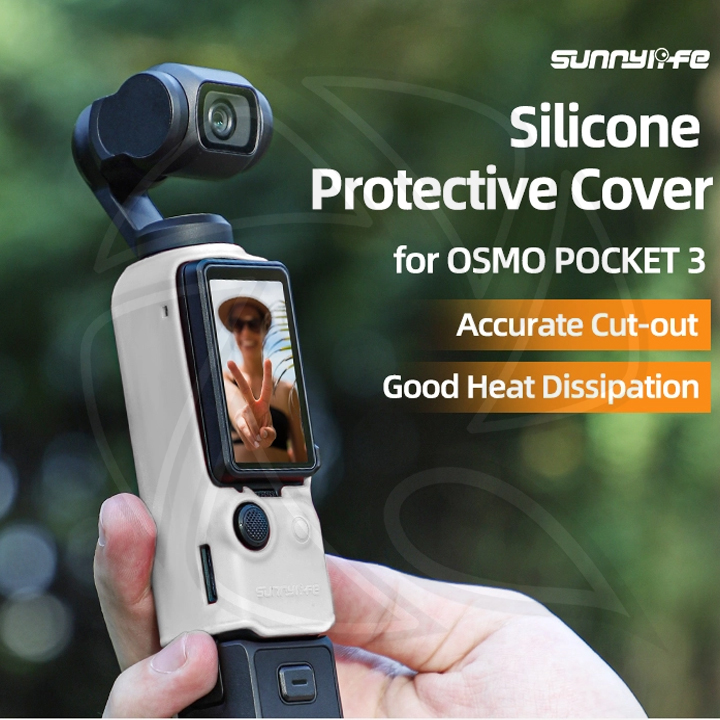 SUNNY LIFE OP3-BHT745 Heat Dissipation Silicon Cover  for Pocket 3