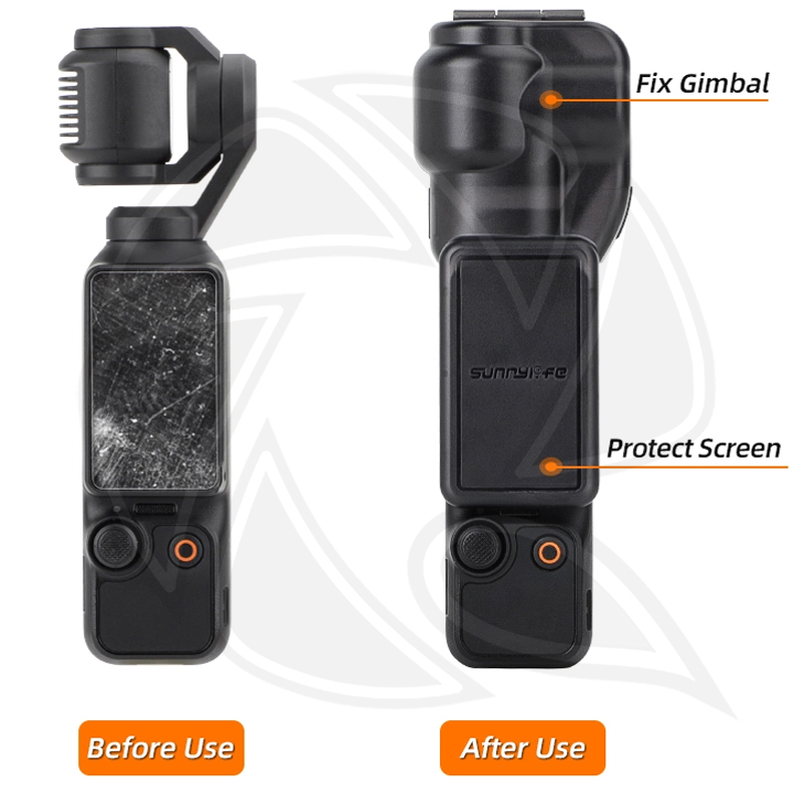 SUNNY LIFE OP3-Z754 Integrated Gimbal Screen Plastic Cover for Pocket 3