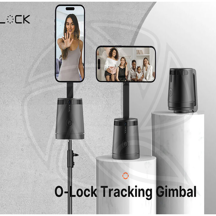 QPS- ULANZI Smartphone Tracking Magnetic Gimbal with Smartphone Clip