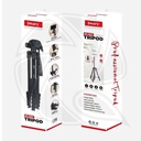 JMARY KP-2201 Tripod with Pan Head and Ring Light Head with phone holder