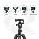 JMARY KT325-NB30 Professional Tripod with Ball Head