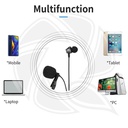 JMARY MC-R6 Professional 3.5mm  lavalier microphone with earphone