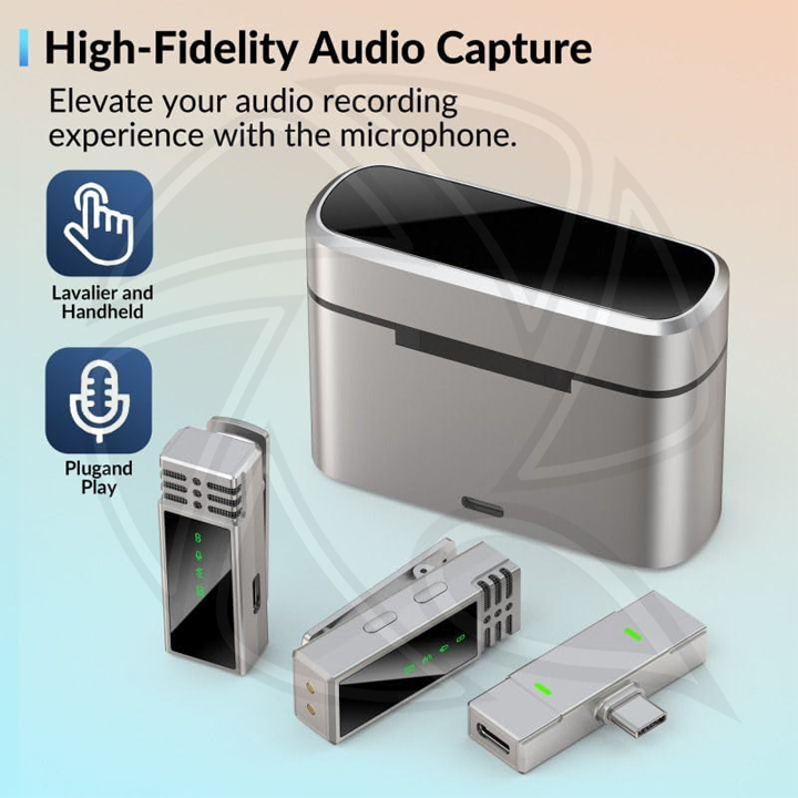 JMARY MW-15 Dual Lavalier Microphone for Type C