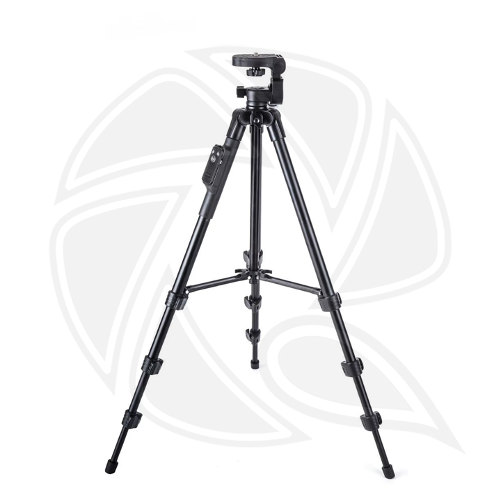 YUNTENG VCT-5218RM (136cm) Mobile phone &amp; Camera Tripod with Wireless Bluetooth Remote Control