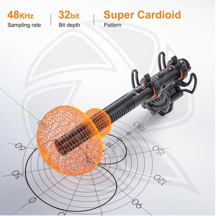 COMICA VM40 Super Cardioid Wireless Shotgun Microphone