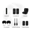 RODE Ultra-compact Wireless Micro Microphone Dual person Type c (WIMICROC)