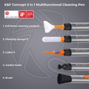 SKU.1976 Replaceable Cleaning Pen Set (Cleaning pen + 6 x Full Frame Cleaning Stick + 3 x Flocked Sponge + 3 x Rejector)