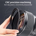 KF05.306 77mm-82mm Magnetic Lens Filter Adapter Ring