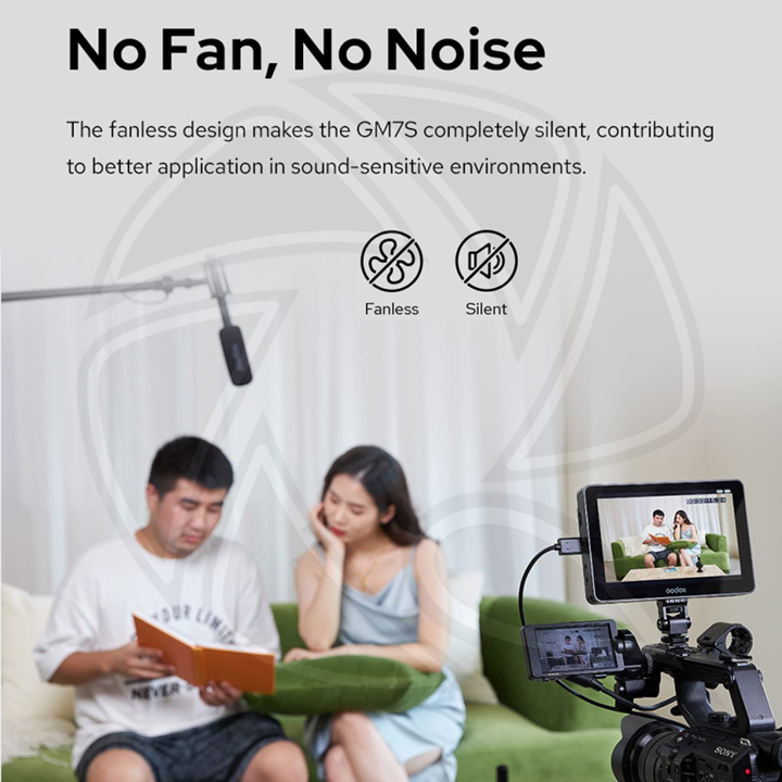 GODOX  GM7S 7&quot; (18cm) 4K HDMI Touchscreen Ultra-Bright On-Camera Monitor