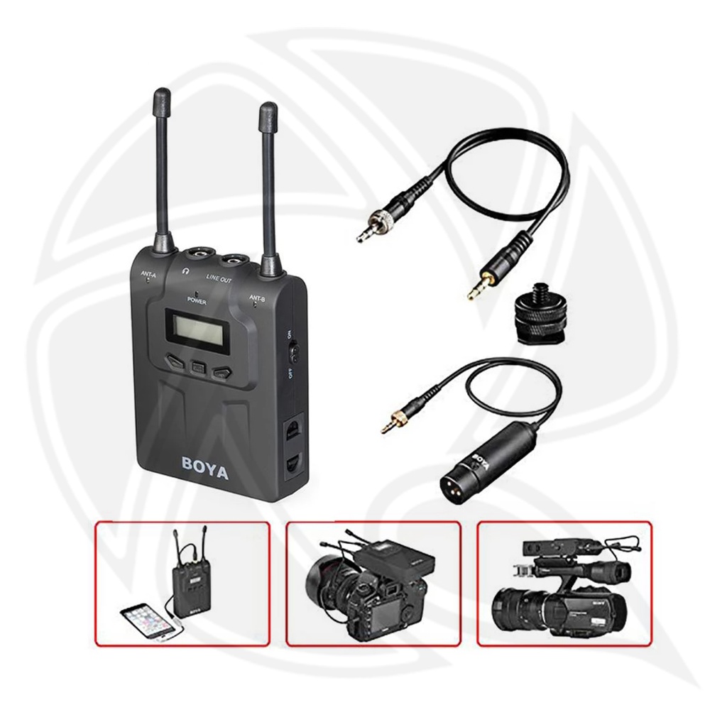 BOYA - WM8R - UHF Dual Channel Wirless Receiver